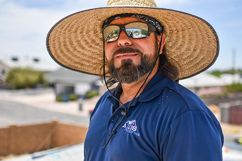 Axis Roofing Employee Smiling